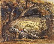 Samuel Palmer The Timber Wain painting